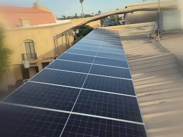 Instalación comercial en el centro de Mexicali