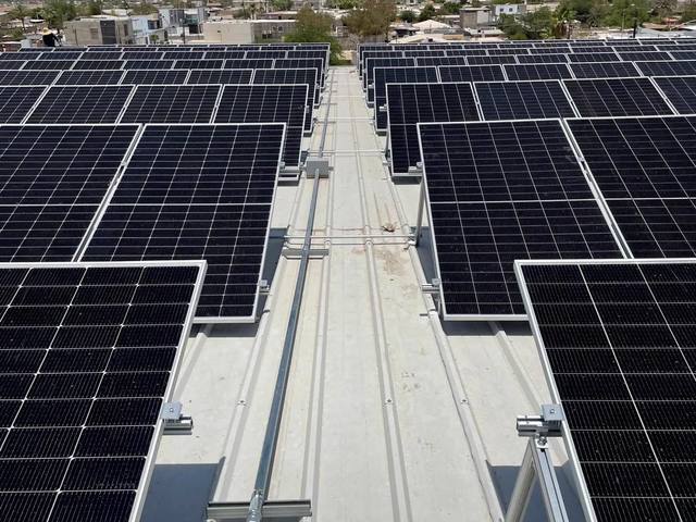 Instalación industrial de gran escala