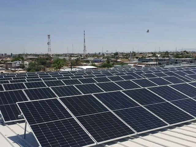 Instalación comercial de gran formato